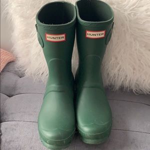 Hunter rain boots size 7